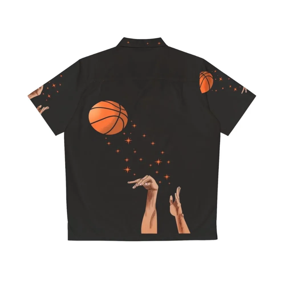 3 Point Basketball Hawaiian Shirt