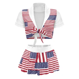 4th of July Cheerleaders suit