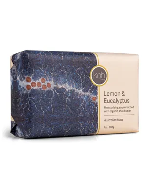 Aboriginal Scented Lemon & Eucalyptus Soap