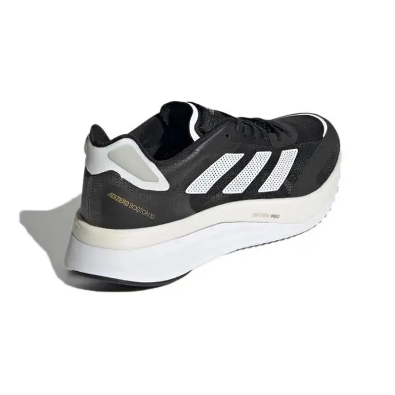 Adidas Adizero Boston 10 Black White Sneakers Shoes H67513