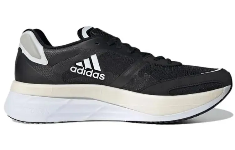 Adidas Adizero Boston 10 Black White Sneakers Shoes H67513