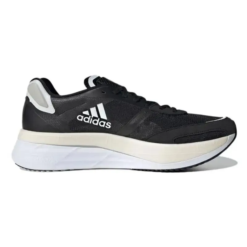 Adidas Adizero Boston 10 Black White Sneakers Shoes H67513