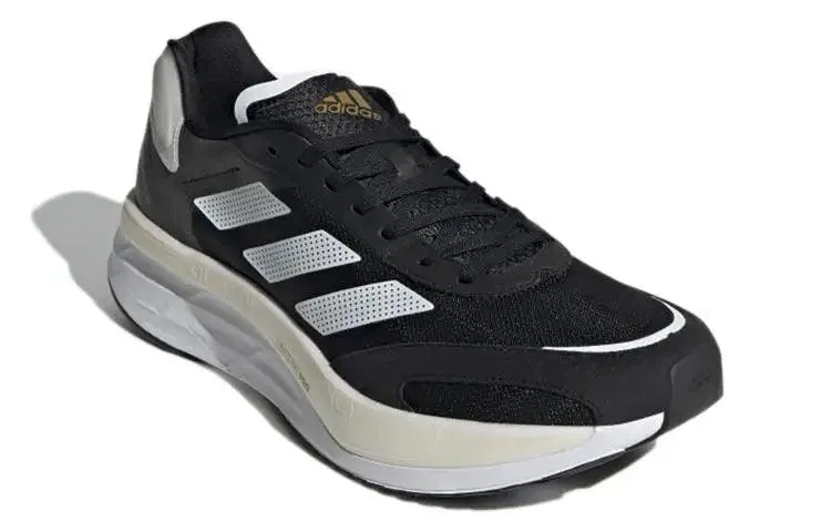 Adidas Adizero Boston 10 Black White Sneakers Shoes H67513