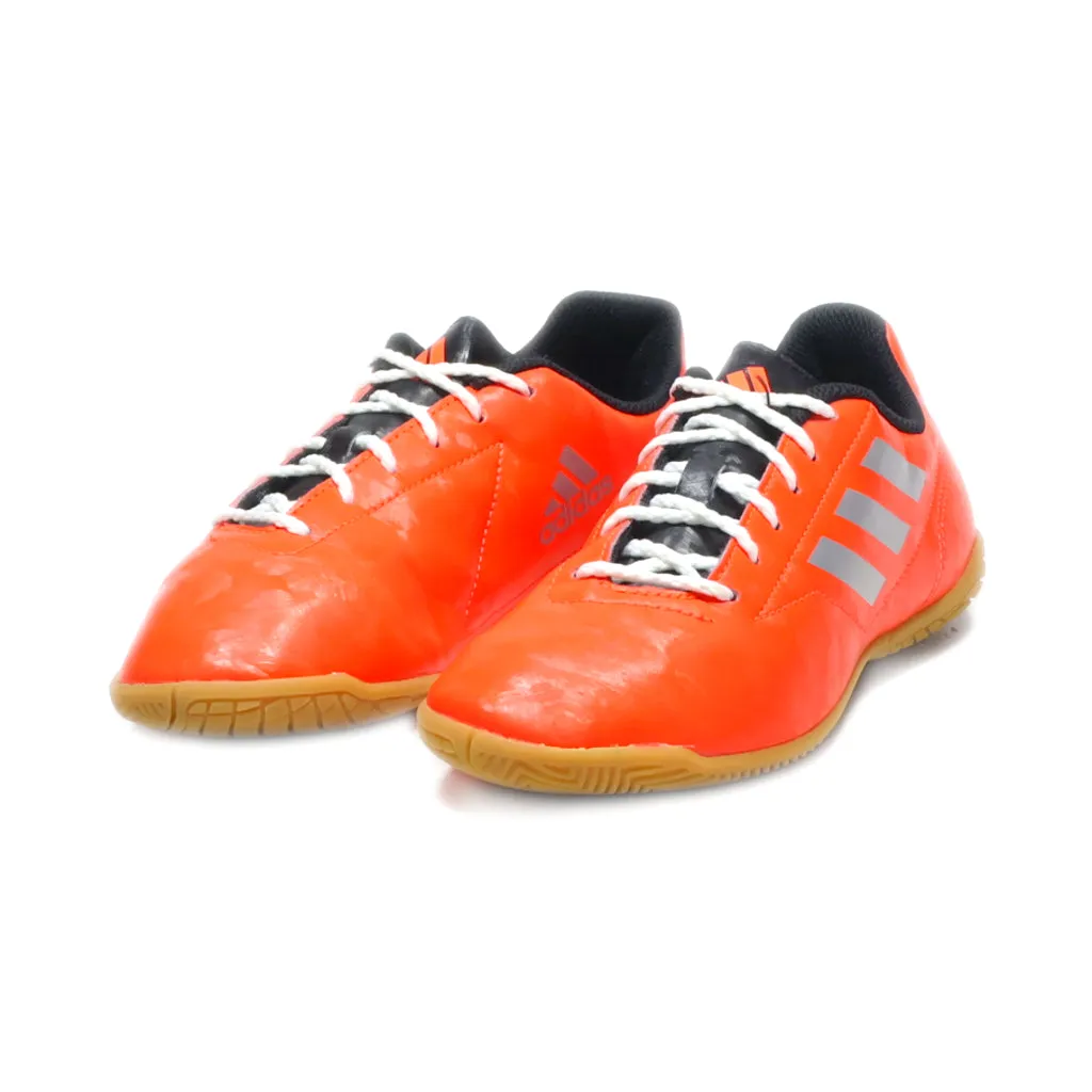 Adidas Conquisto Sport Shoes Fabric Orange Colour For Kids