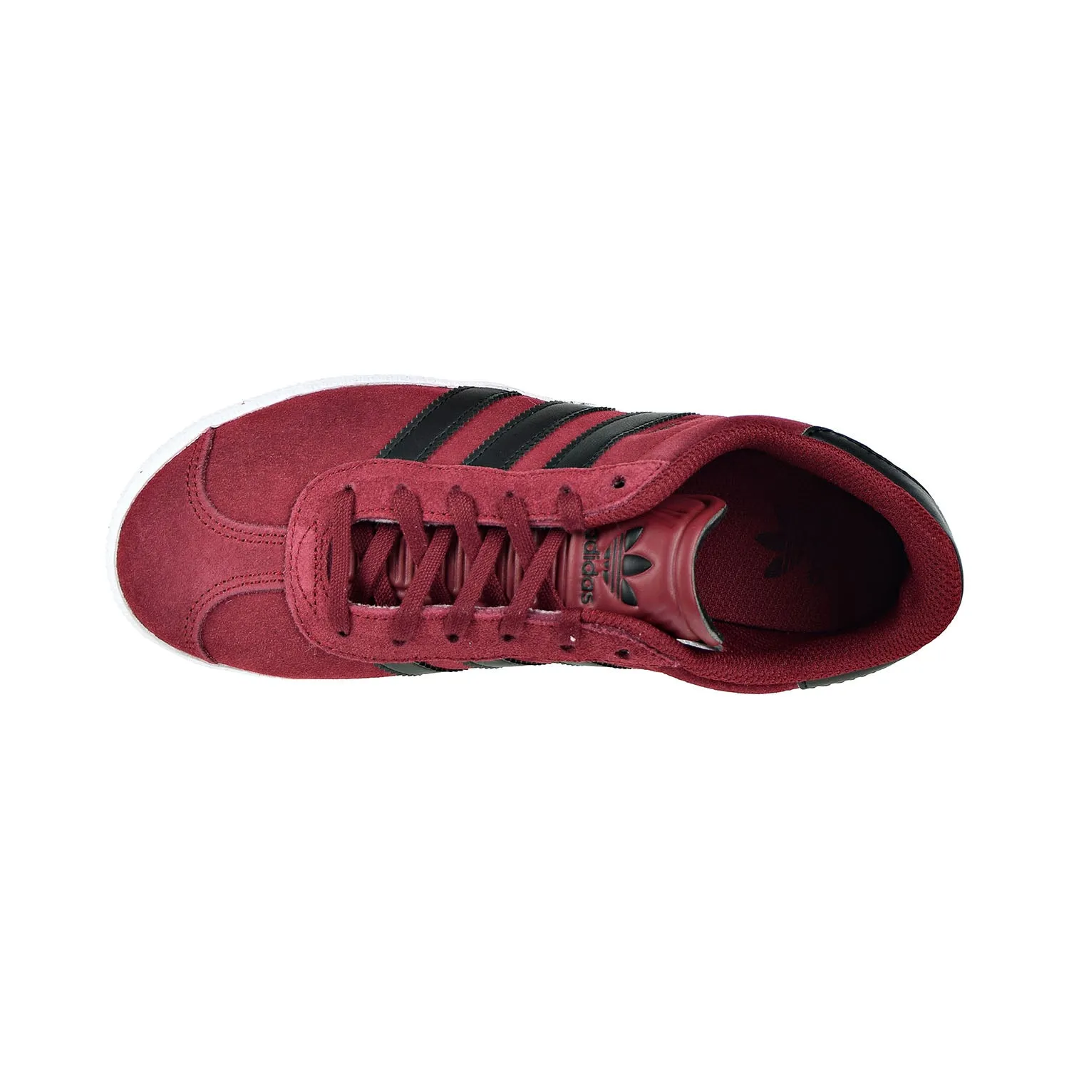 Adidas Gazelle Big Kids Shoes Collegiate Burgundy/Core Black