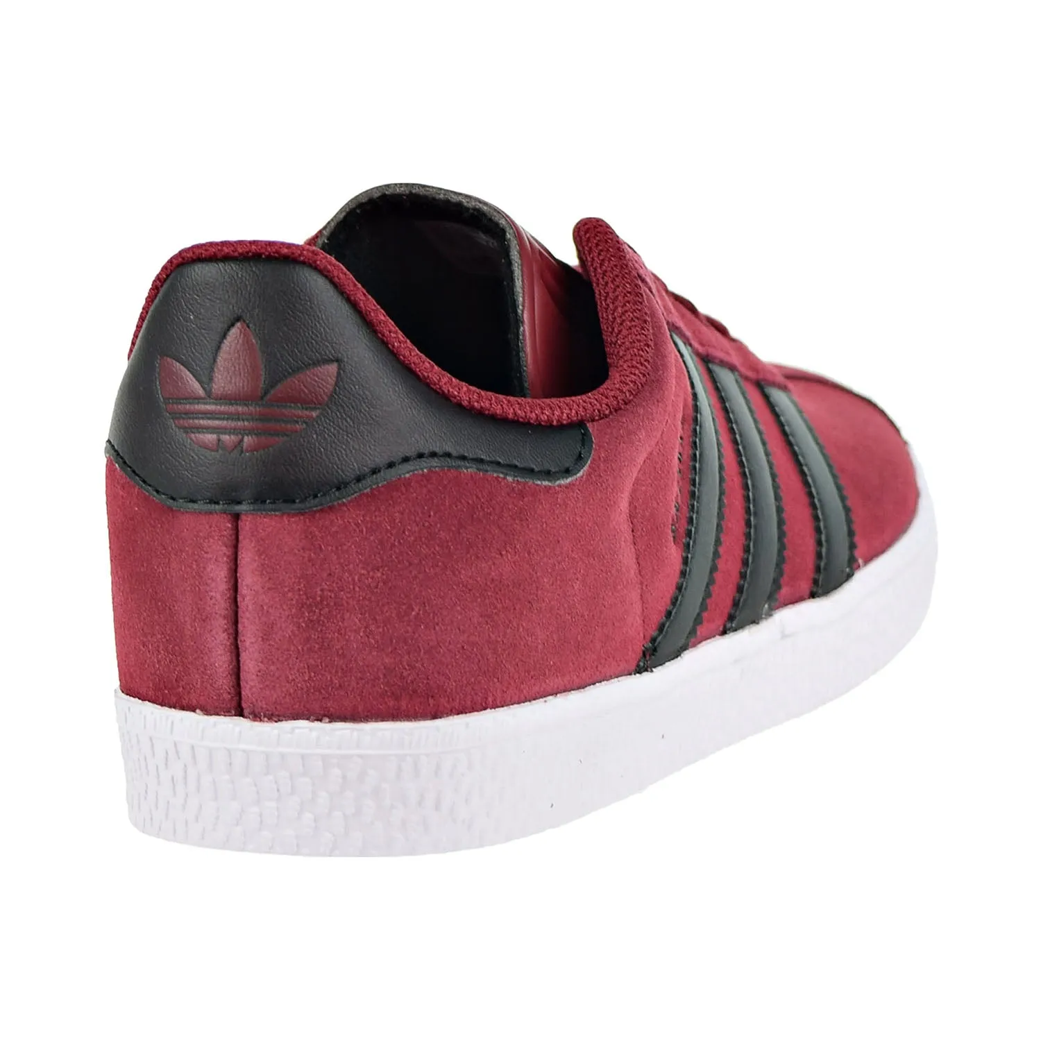 Adidas Gazelle Big Kids Shoes Collegiate Burgundy/Core Black