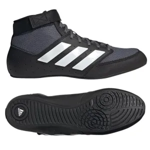 Adidas Mat Hog 2 Wrestling Boots - Black/White