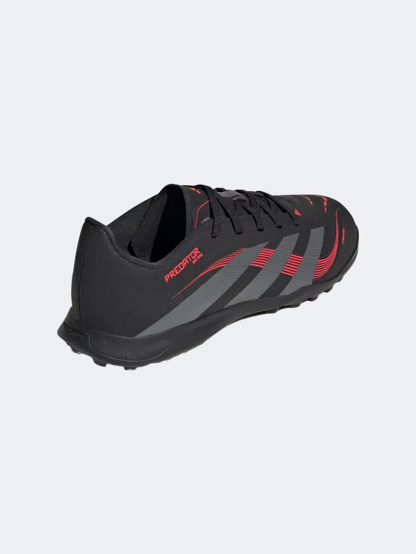 Adidas Predator League Tf Kids Football Shoes Black/Grey/Red