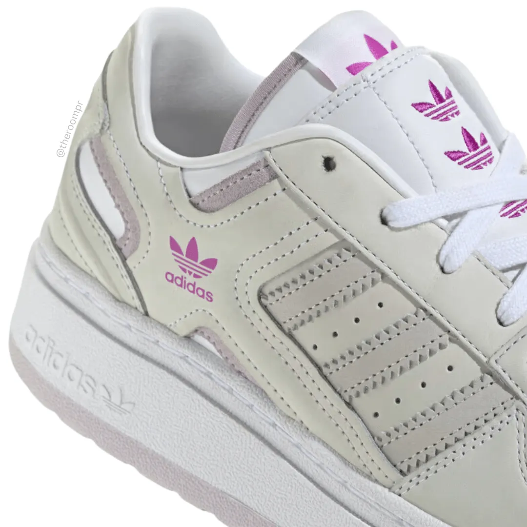 Adidas Women's Forum XLG Shoes - Cloud White / Grey One / Silver Dawn - Ecluded from the Free Shipping offer*