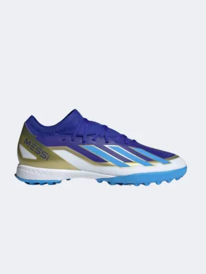 Adidas X Crazyfast League Men Turf Shoes Blue/Burst/White