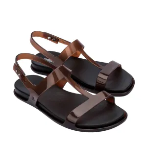 Adore Sandal Clear Brown/Black