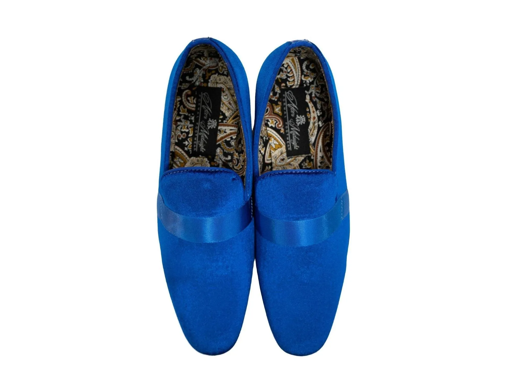 After Midnight Ribbon Band Formal Loafer in Royal Blue