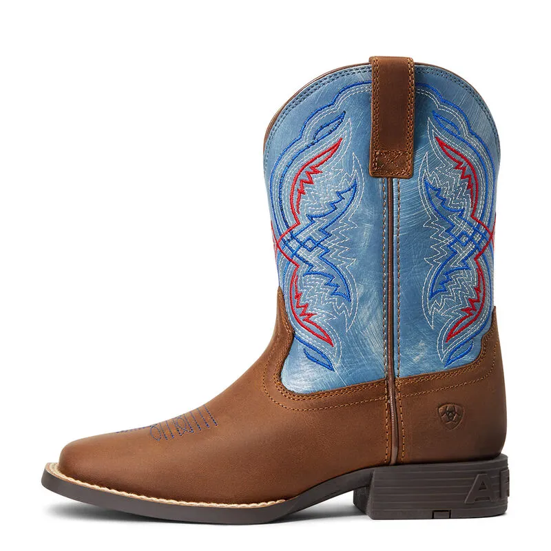 Ariat Double Kicker Distressed Brown Boot