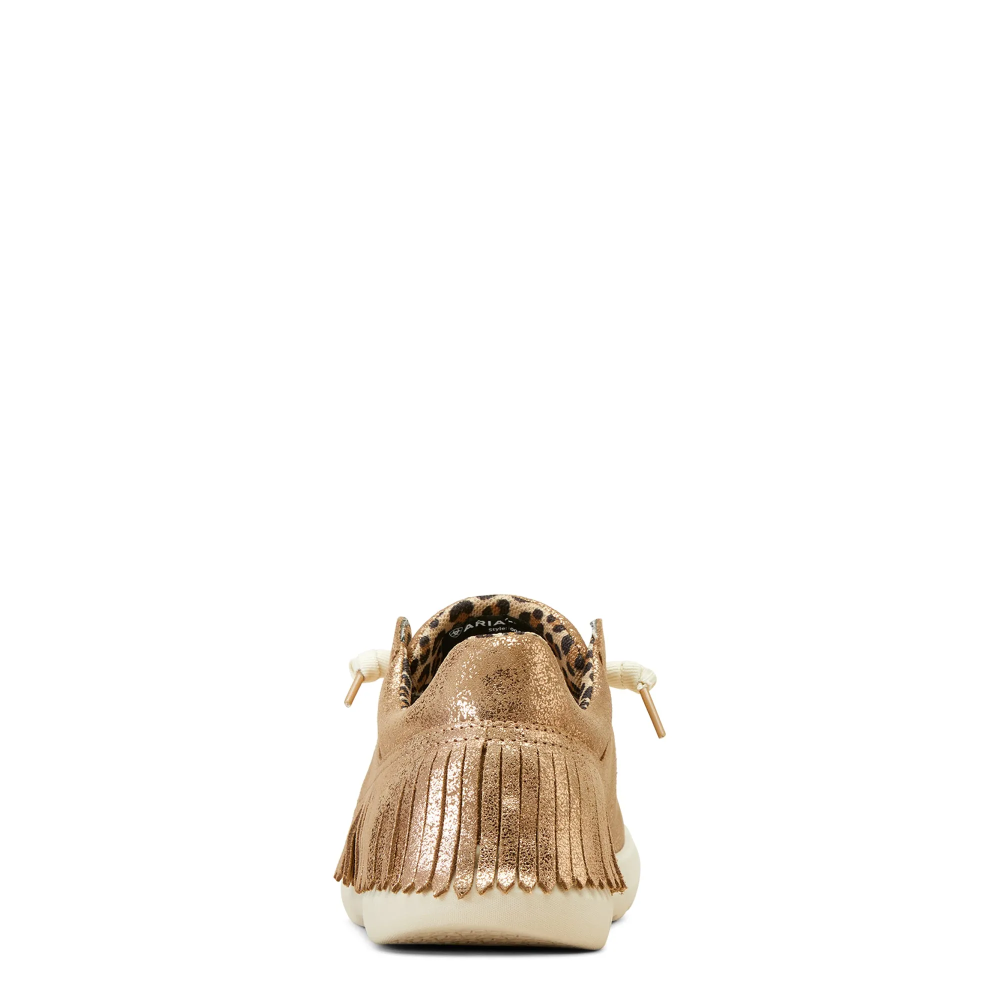 ARIAT FOILED ROSE FRINGE HILO