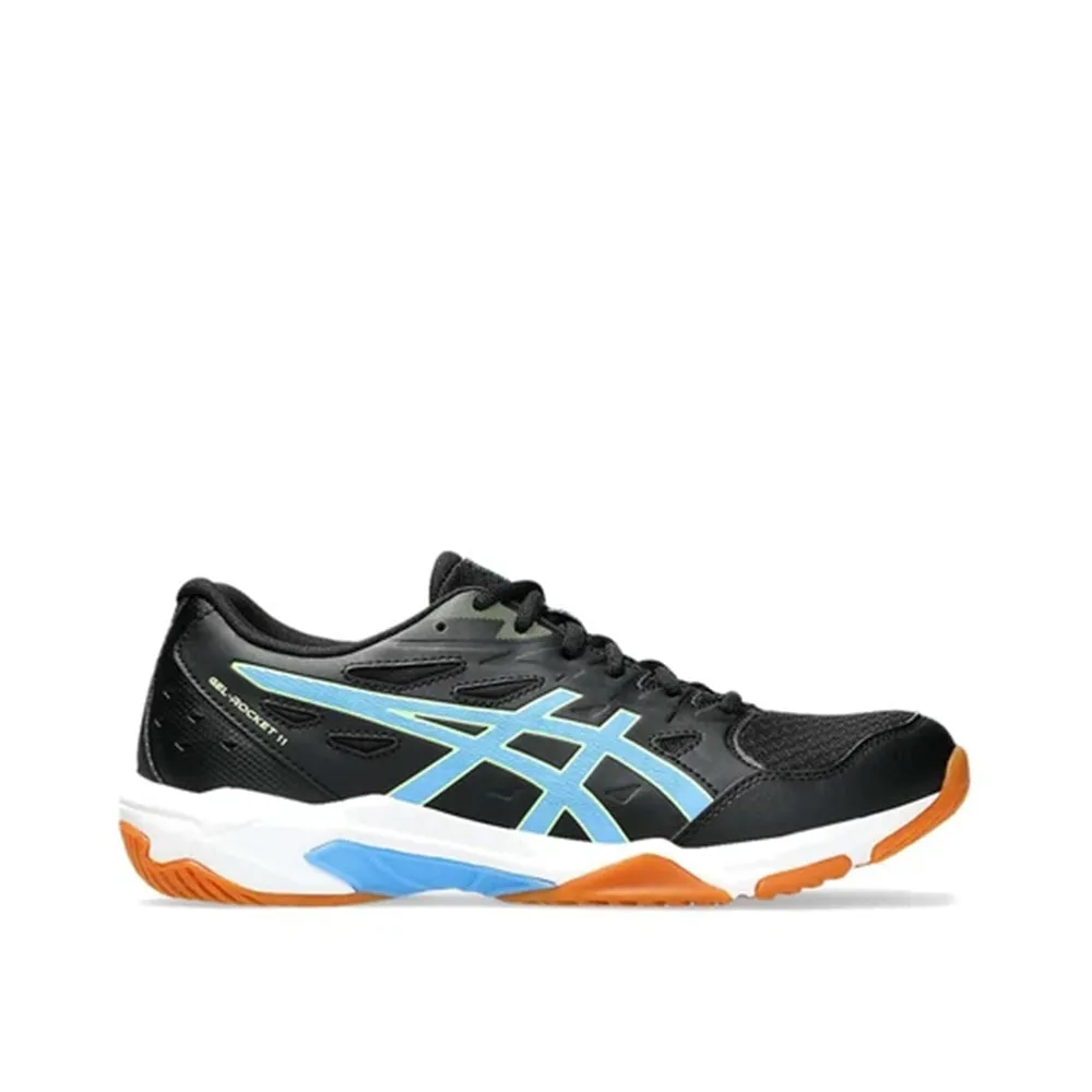 Asics Gel Rocket 11 Badminton Shoes Black/ Waterscape - 1071A091.003