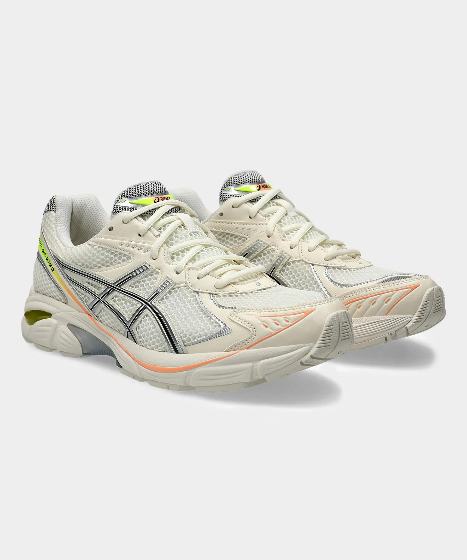 Asics GT-2160 Paris in Cream   Safety Yellow