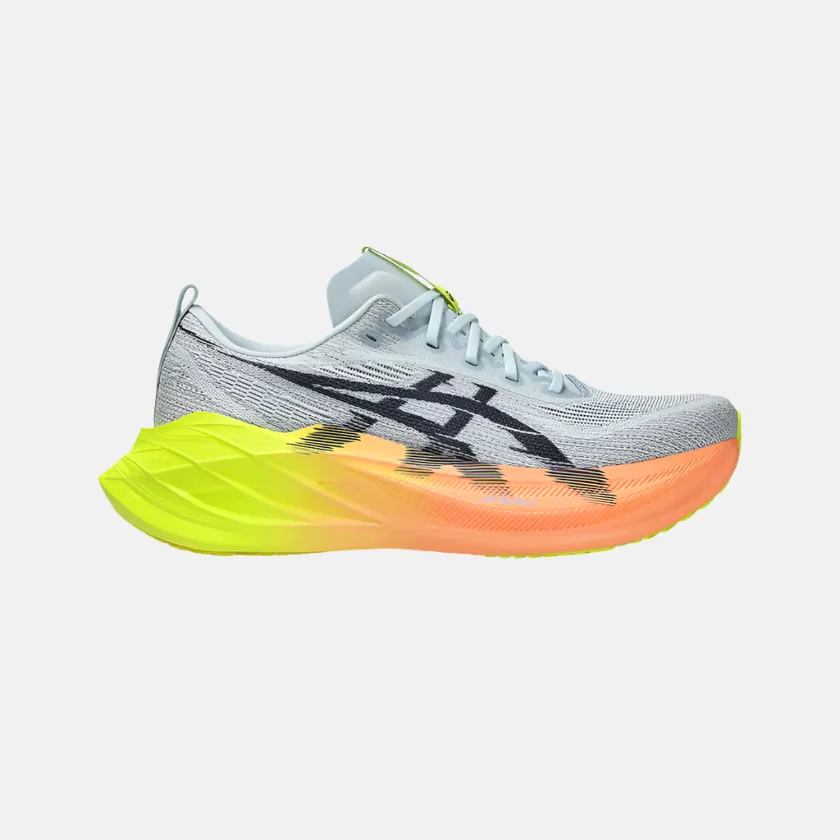 Asics Superblast 2 Paris Unisex Running Shoes -Cool Grey/Safety Yellow