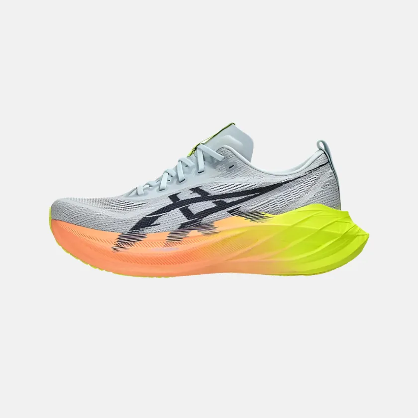 Asics Superblast 2 Paris Unisex Running Shoes -Cool Grey/Safety Yellow