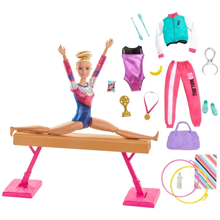 Barbie Gymnastics Playset