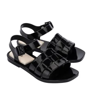 Basket Sandal Black/Beige