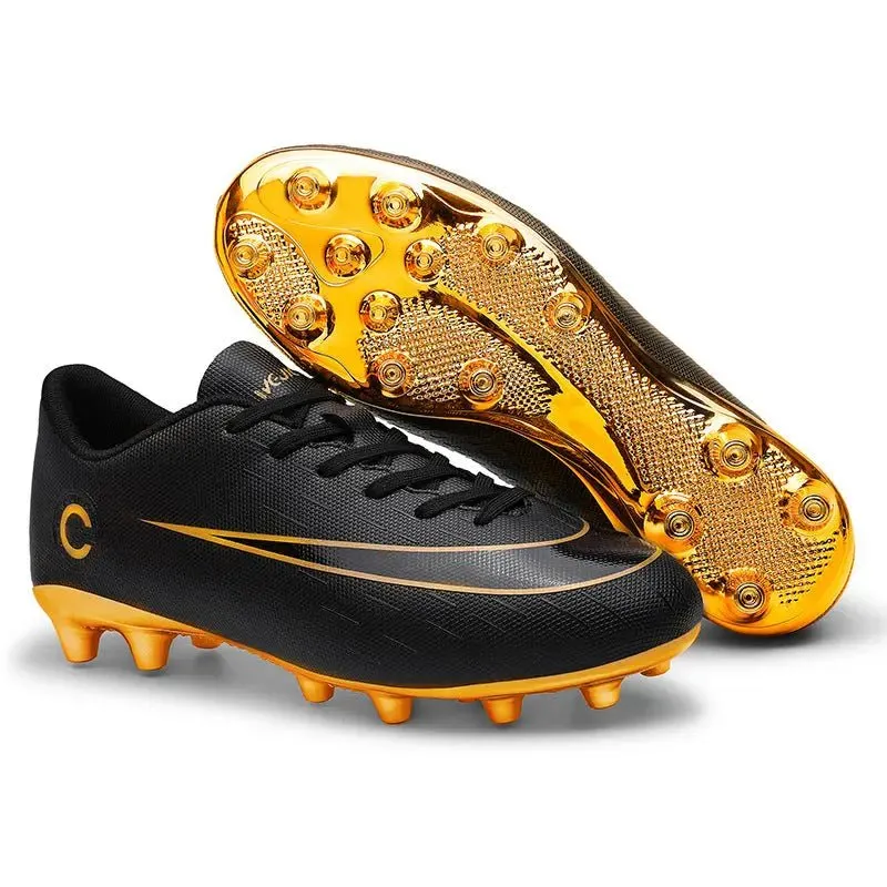 Boys Cleats High Top Soccer Boots - Ankle Football Soccer Boots