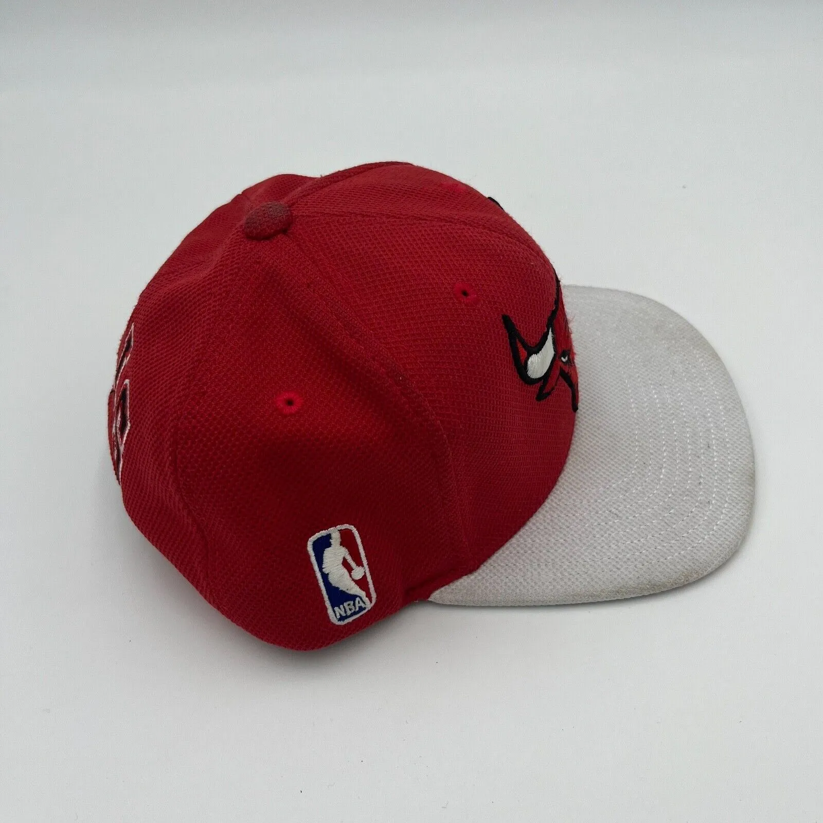 Chicago Bulls Hat Cap Snapback Red Black Basketball Adjustable NBA Adidas Mens