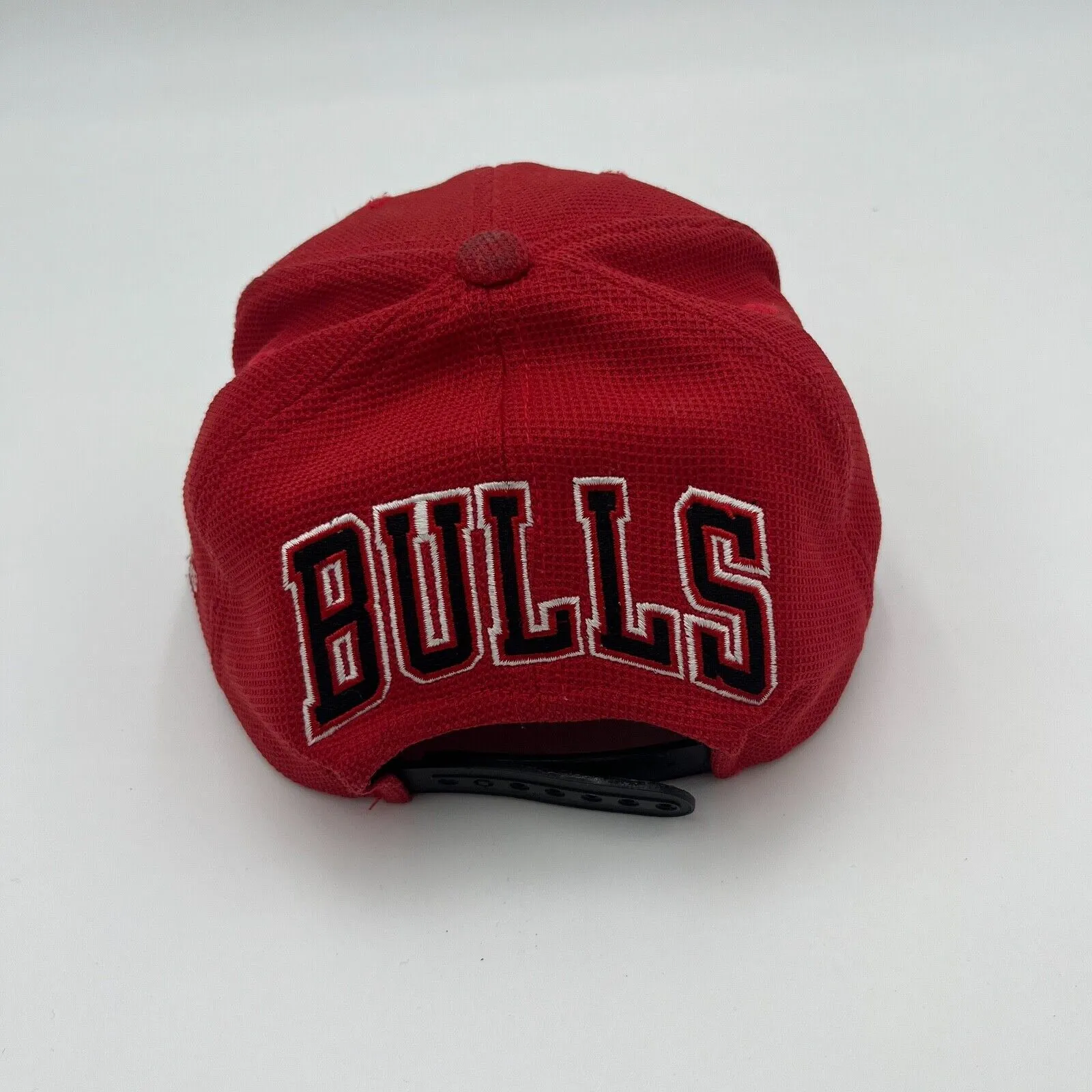 Chicago Bulls Hat Cap Snapback Red Black Basketball Adjustable NBA Adidas Mens