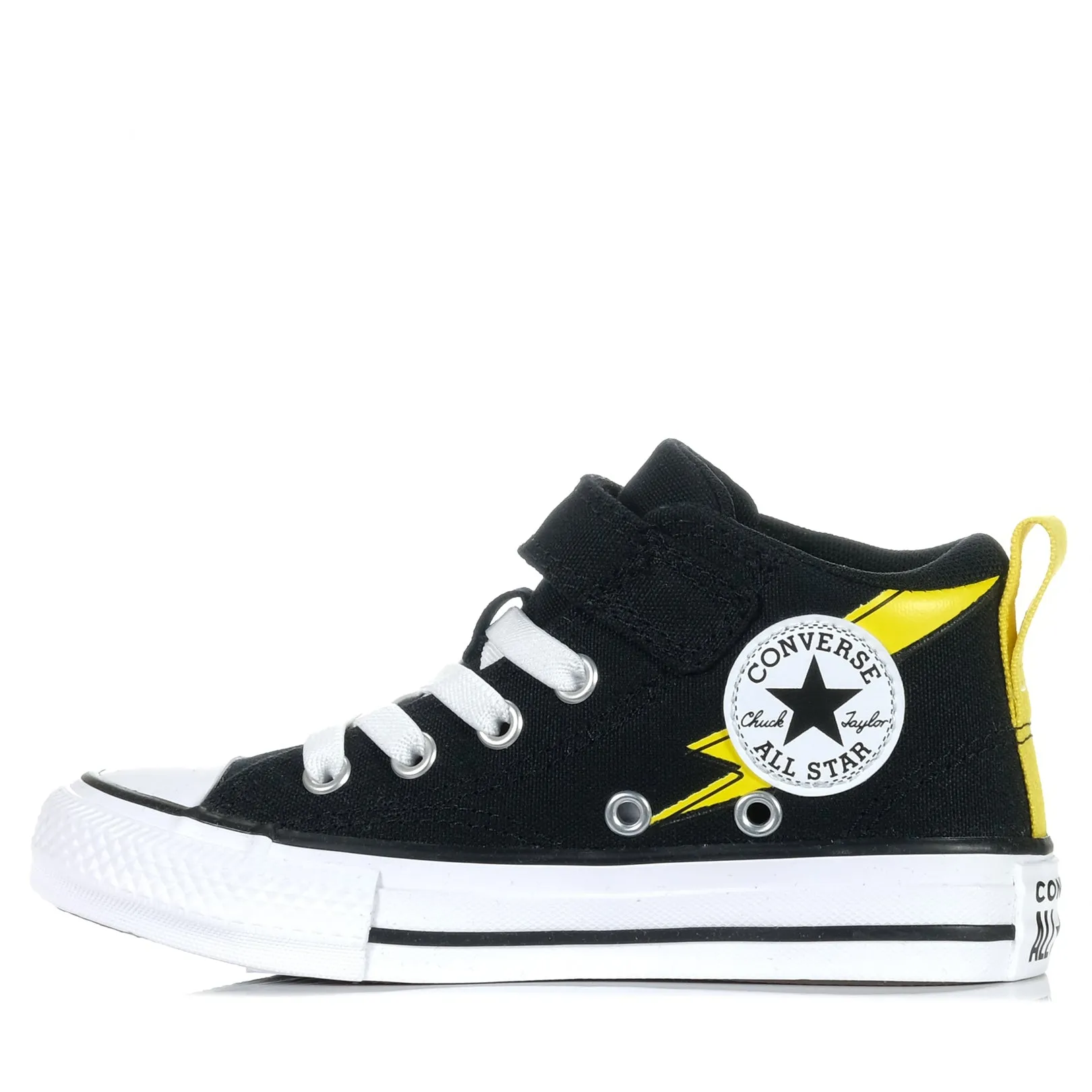 Converse Chuck Taylor Kids Malden Street Bolt Mid Black/White