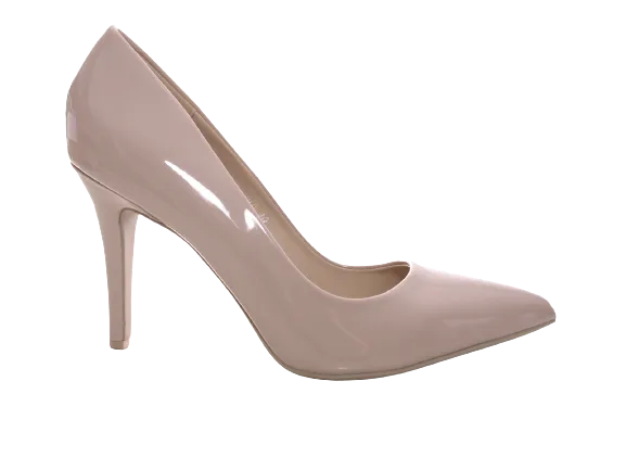 Damen High Heel Plateau Pumps Abendschuhe Stilettos Nude # 70