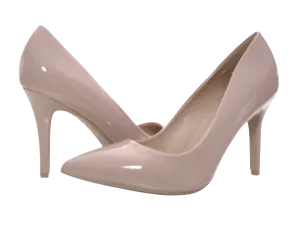 Damen High Heel Plateau Pumps Abendschuhe Stilettos Nude # 70