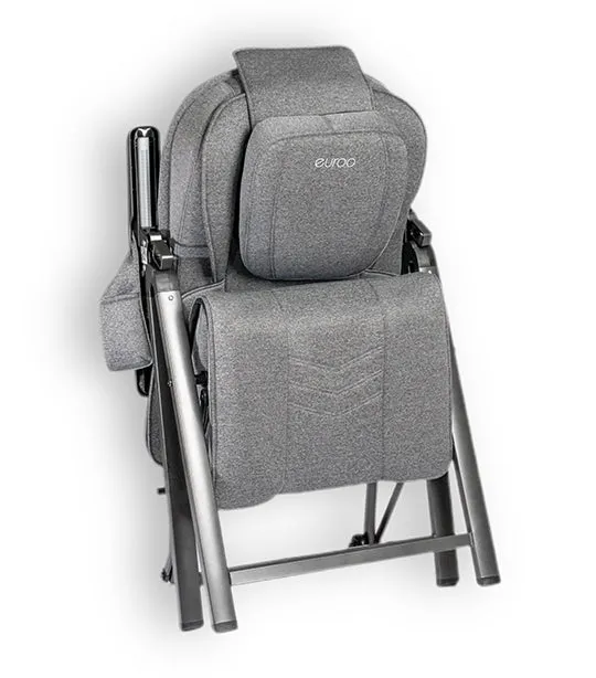 Deluxe Foldable Chair Massager Gray