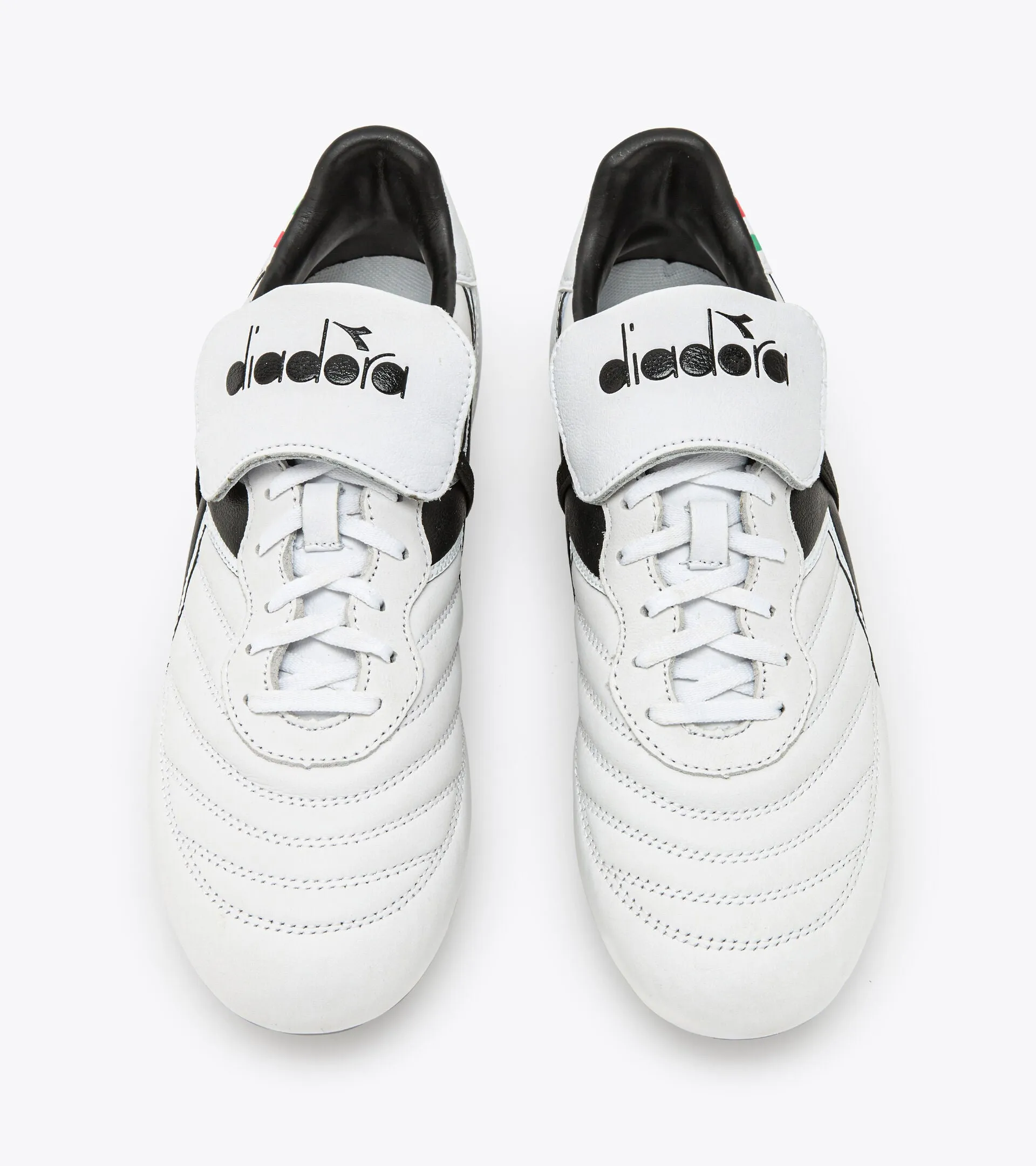 Diadora Brasil OG LT T MDPU Soccer Boots - White/Black