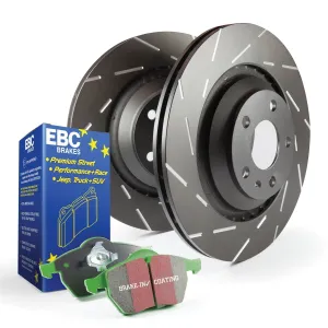 EBC Brakes S2KR1520 S2 Kits Greenstuff 2000 and USR Rotors