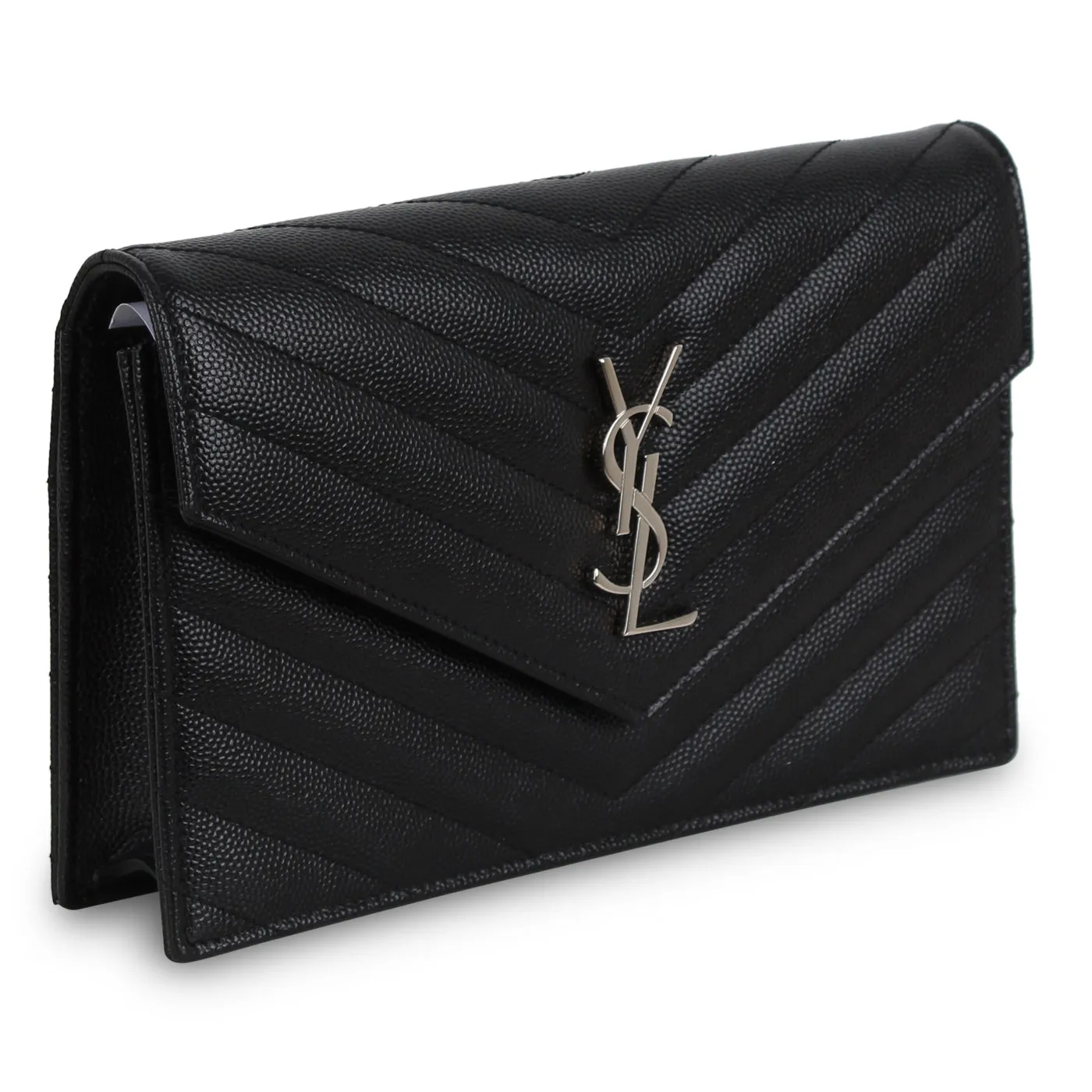 Envelope Chain Wallet - Black