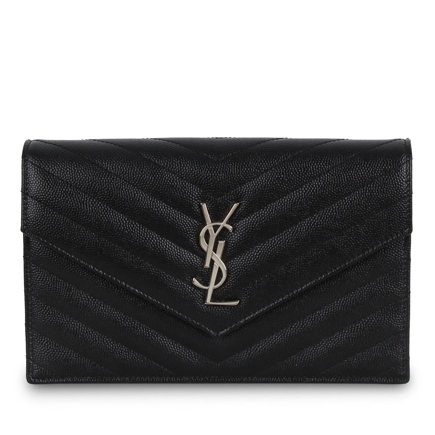 Envelope Chain Wallet - Black