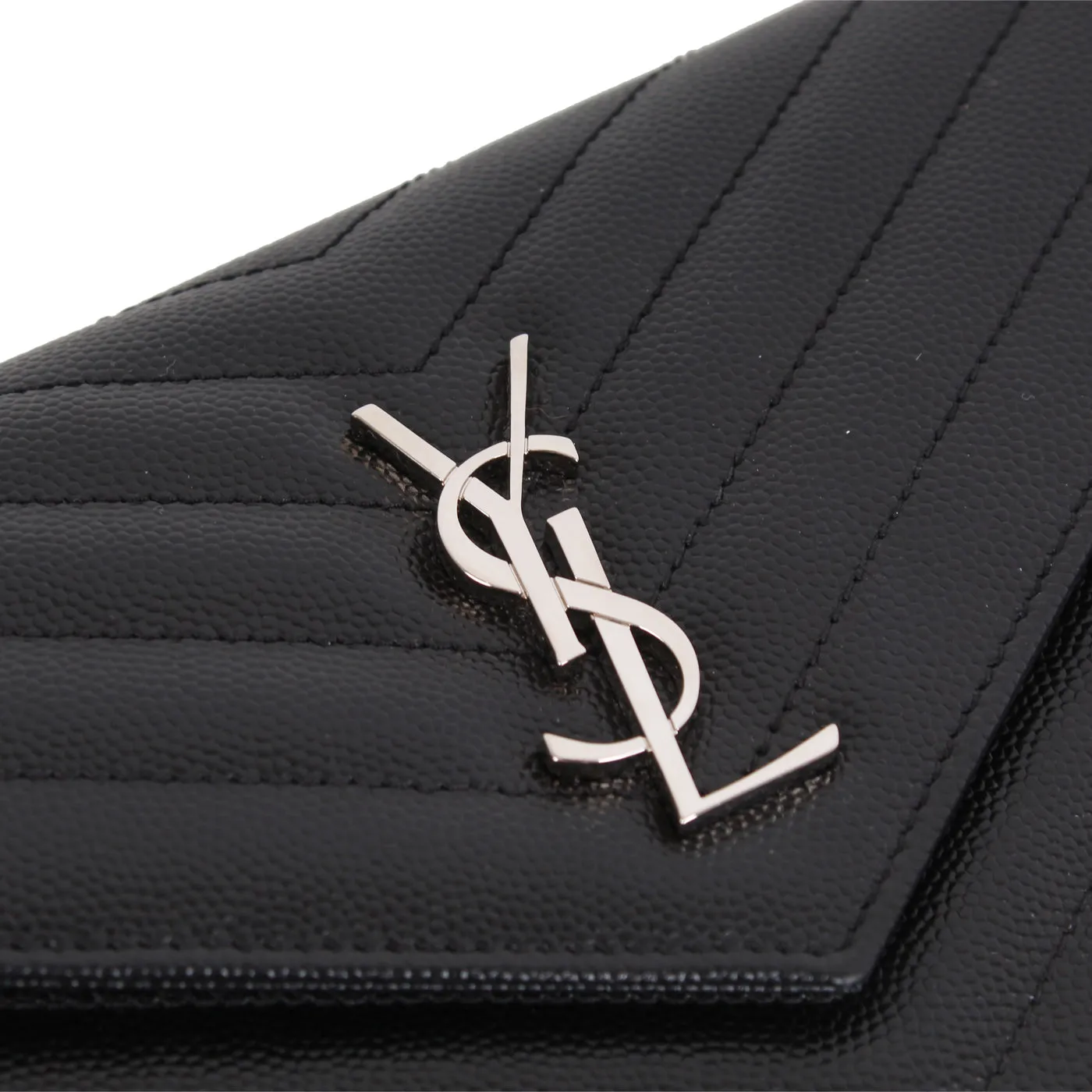 Envelope Chain Wallet - Black