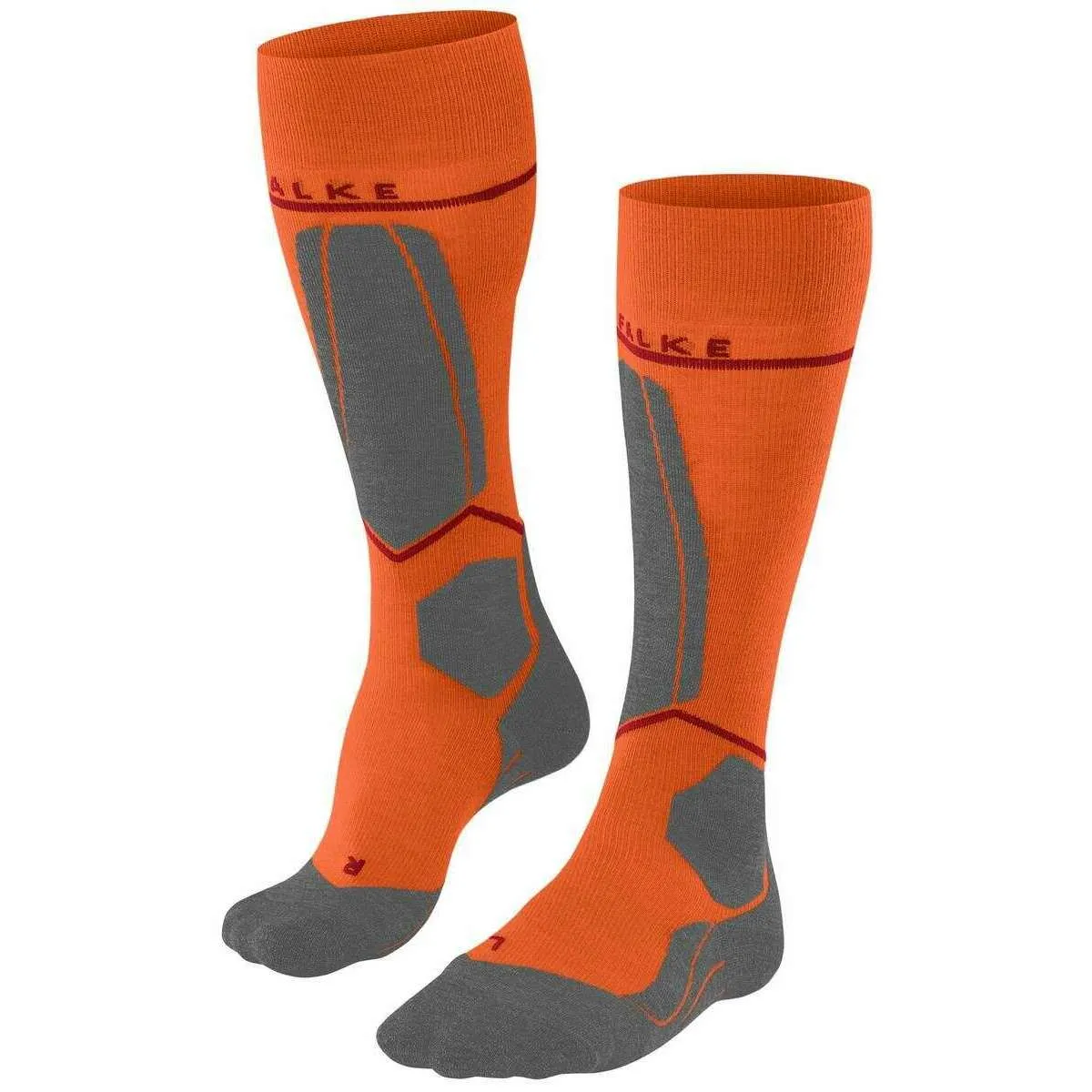 Falke SK4 Advanced Energizing Compression Light Socks - Flash Orange