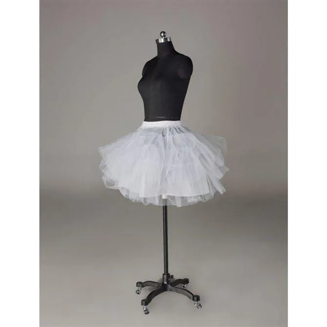 Fashion Short Wedding Dress Petticoat Accessories White LP012