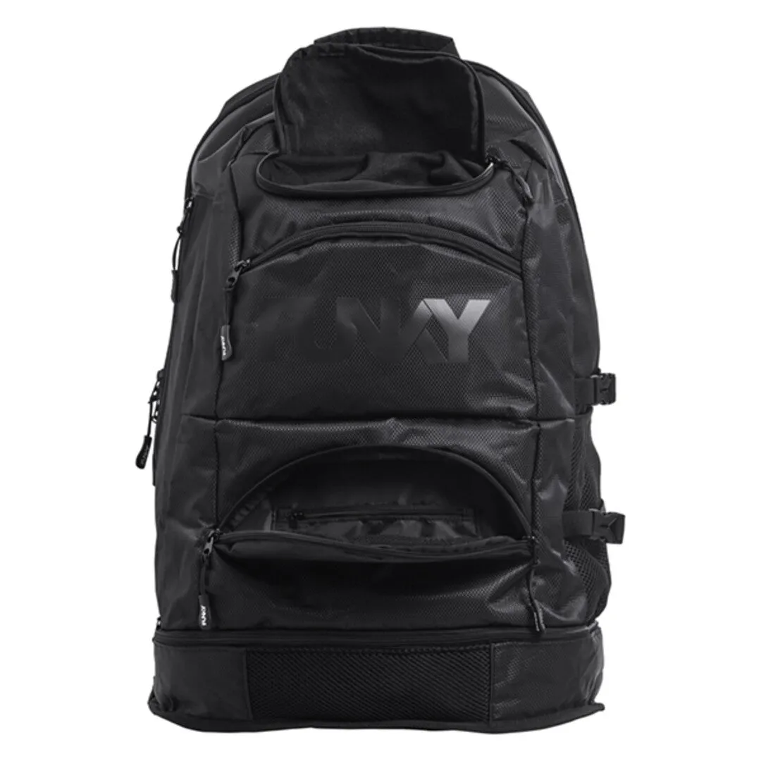 Funky Expandable Elite Squad Backpack - Back to Black