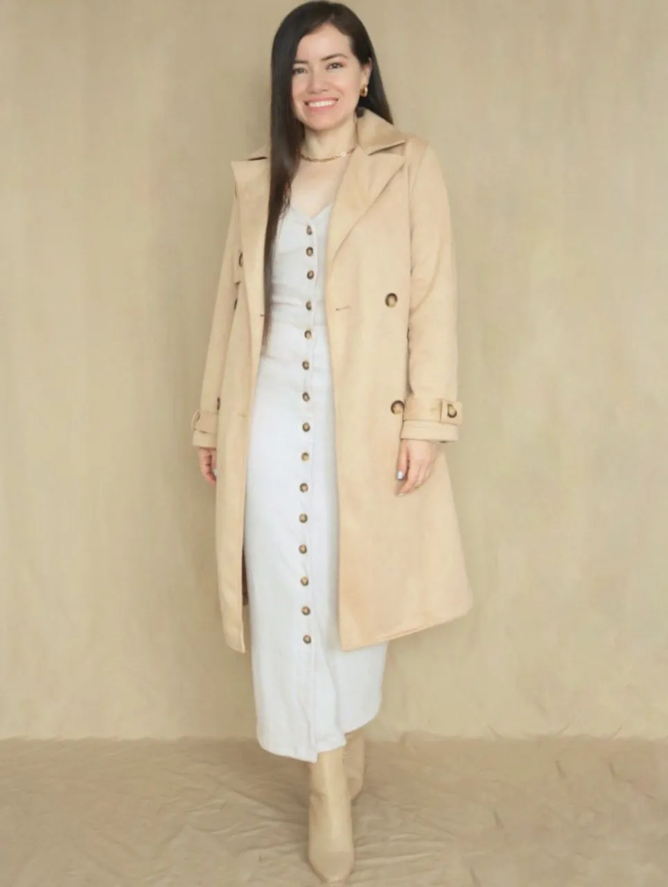 GABARDINA BEIGE