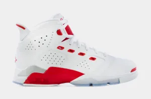 Jordan 6-17-23 Fire Red Mens Basketball Shoes (White)