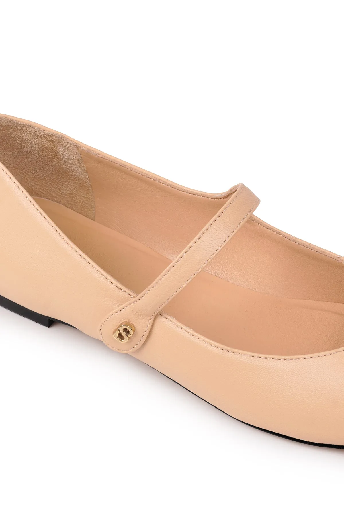 Katy Mary Janes - Beige