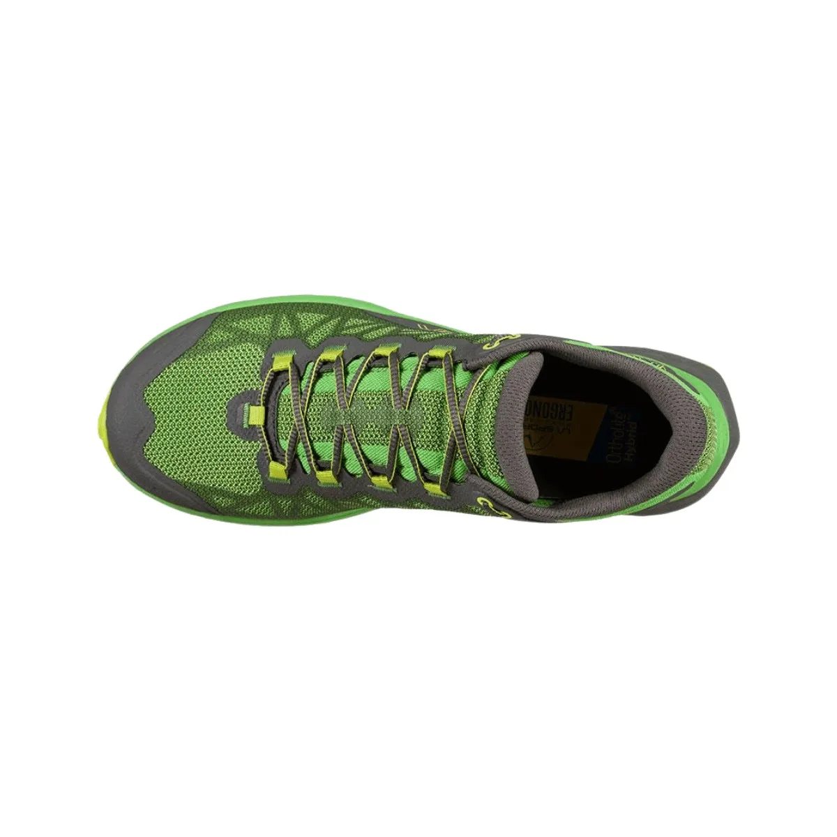 La Sportiva Karacal Green Grey Yellow Shoes