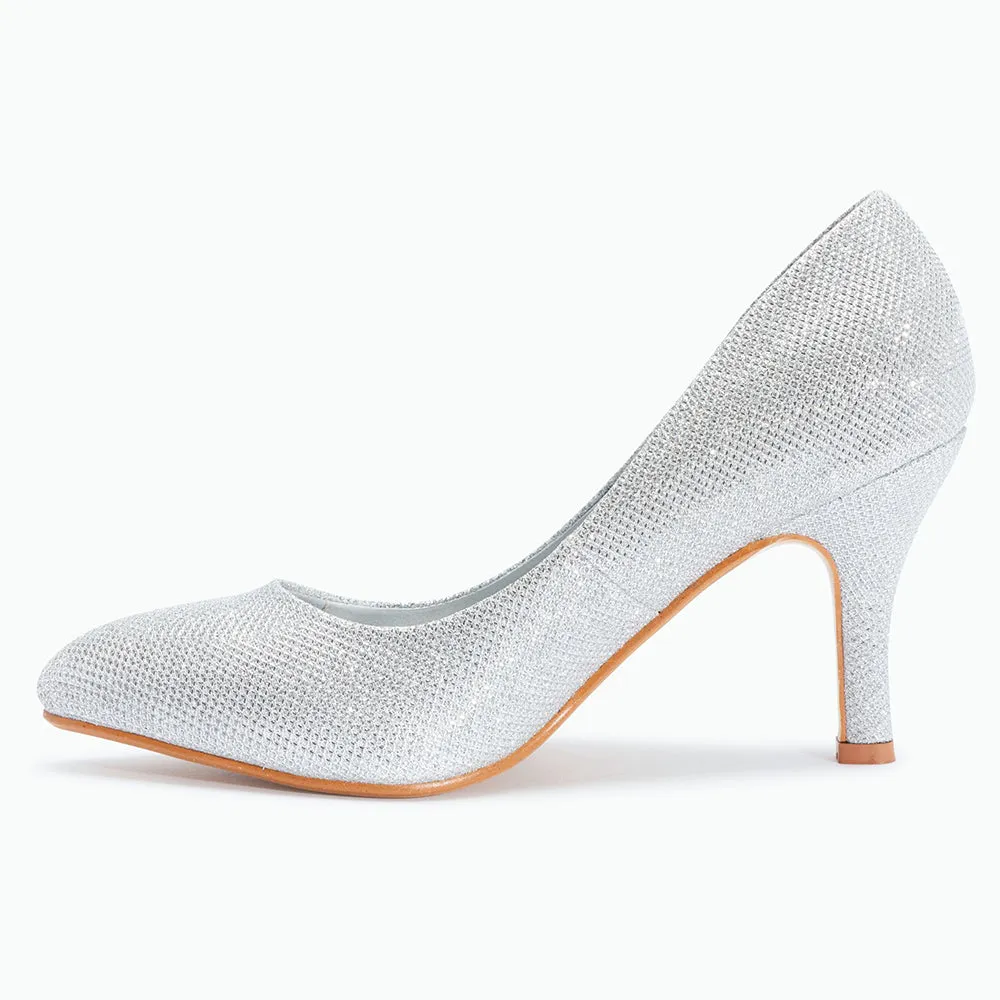 Low Heel Slip On Pump