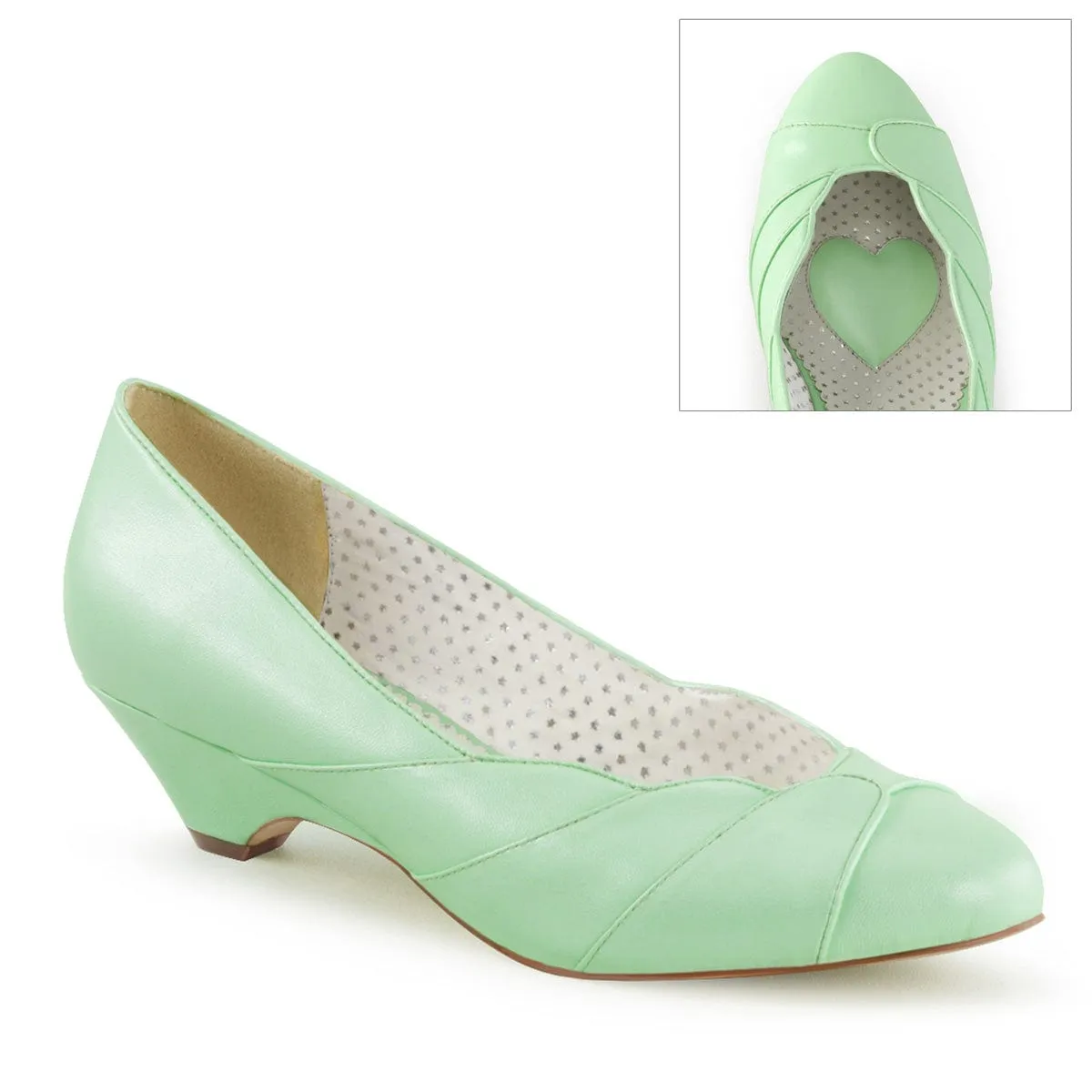 LULU-05 Mint Faux Leather