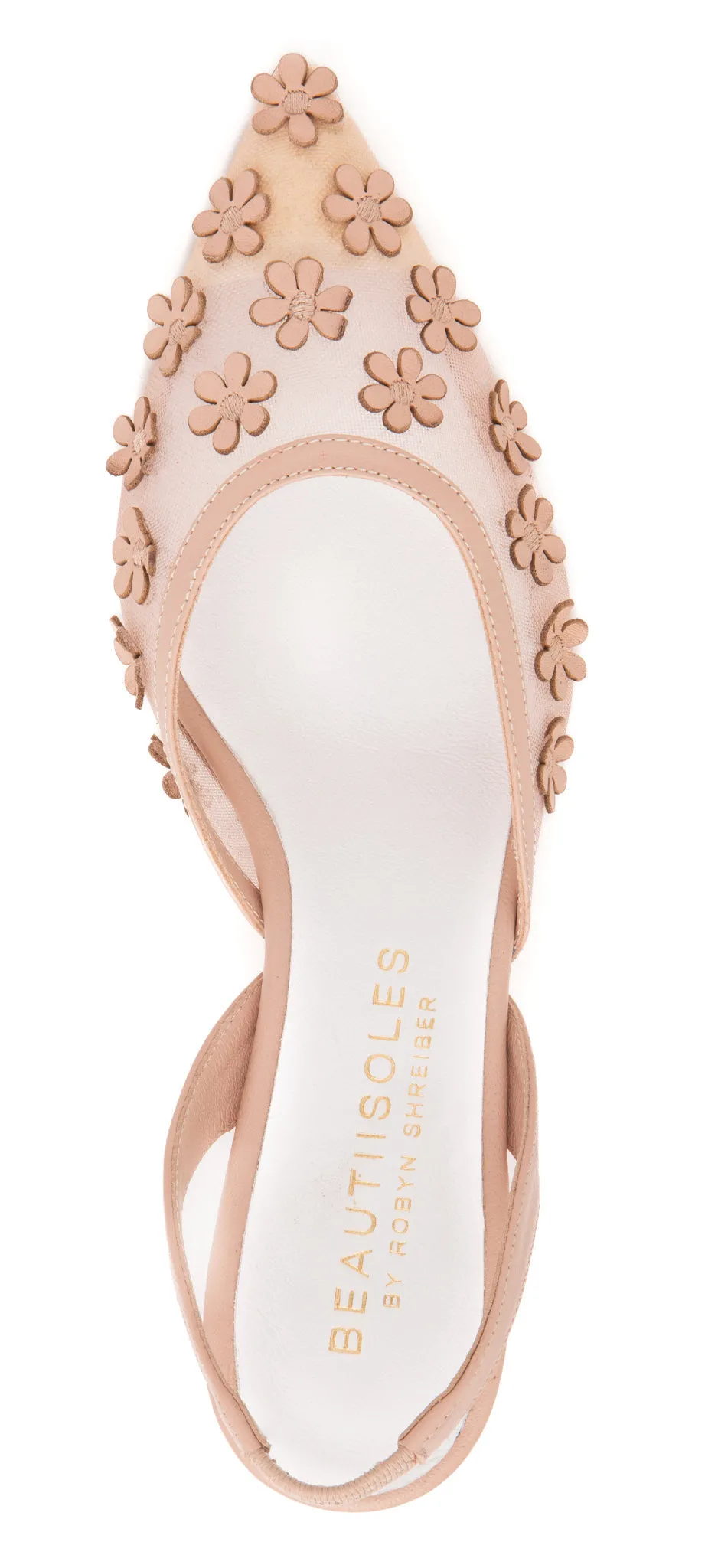 Lulu Beige Mesh Sandal