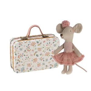 Maileg Little Sister Rose Ballerina & Suitcase