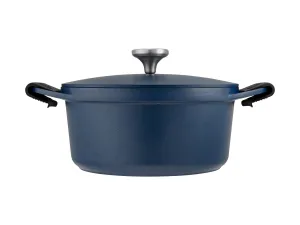 Maxwell & Williams Agile Casserole 24cm 4.2ltr Navy