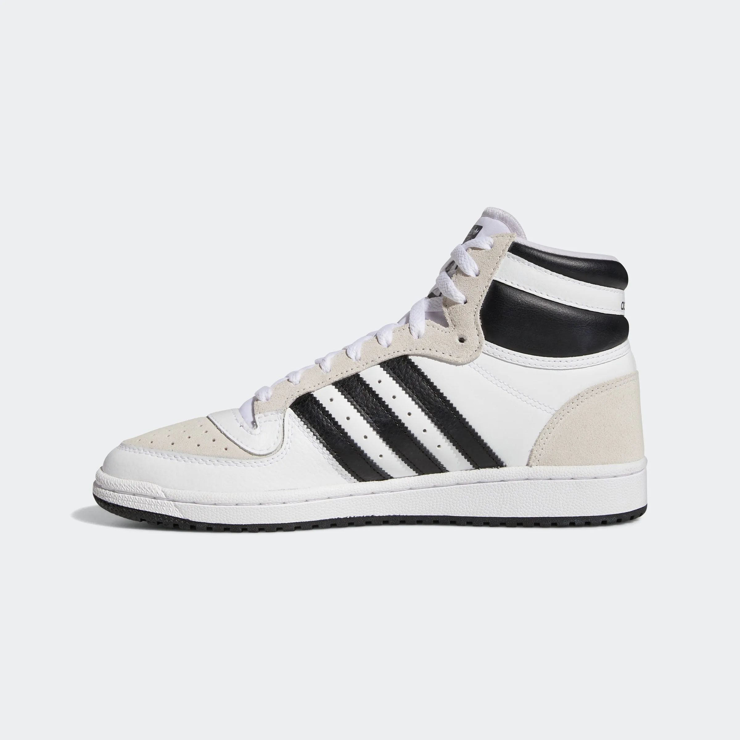 Men’s adidas Originals Top Ten RB Shoes White Black