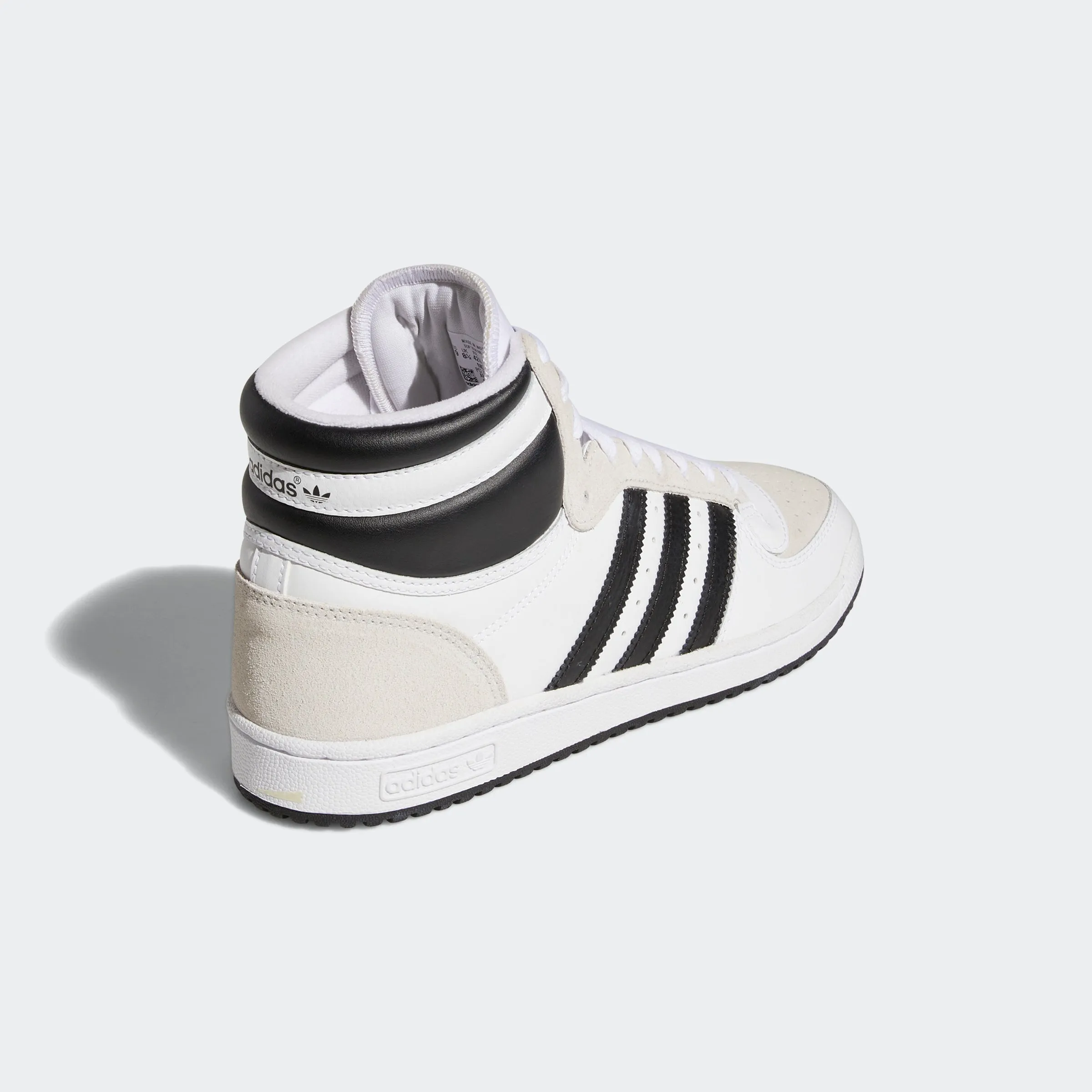 Men’s adidas Originals Top Ten RB Shoes White Black